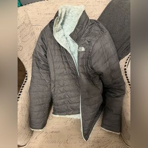 girls reversible north face jacket